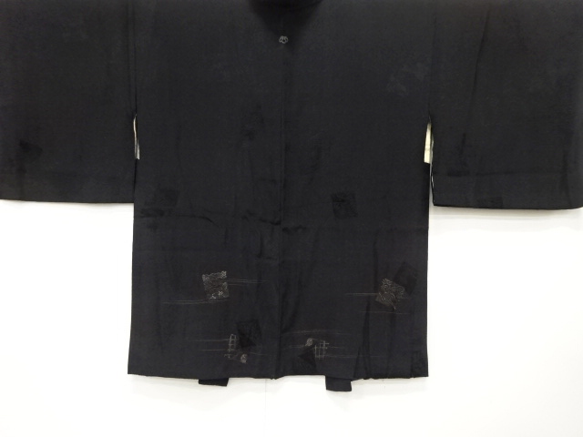 JAPANESE ANTIQUE HAORI / TAISHO ROMAN STYLE / SHIKISHI PATTERN