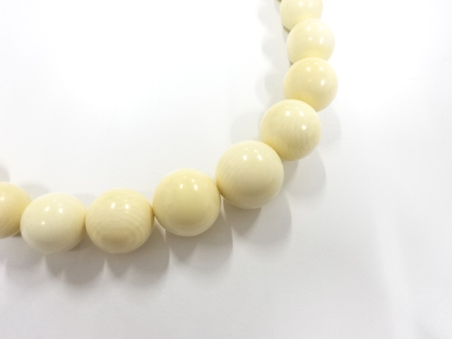アンティーク　象牙　ネックレス　約59.31g