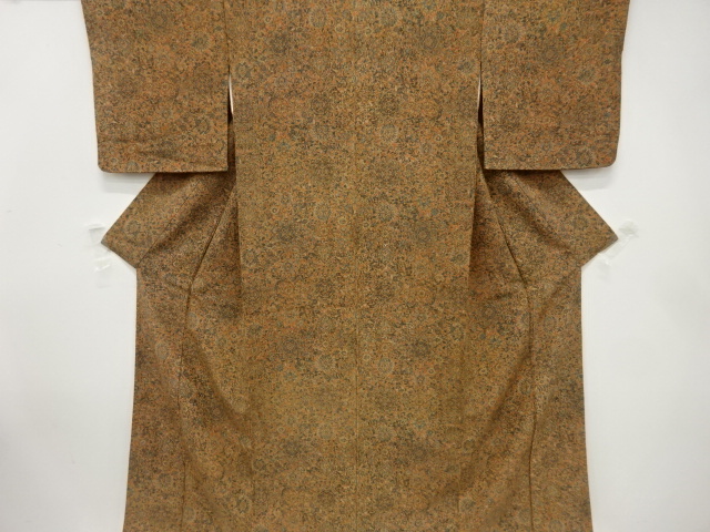 JAPANESE KIMONO / KOMON / FLORAL SARASA