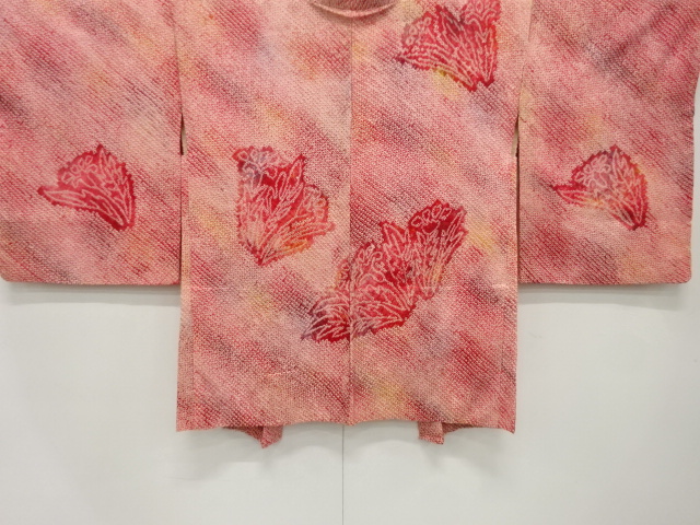 JAPANESE HAORI / ALL SHIBORI / FLORAL PLANTS