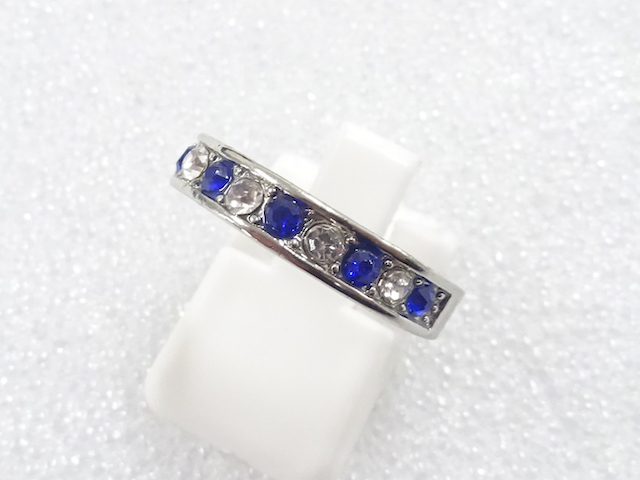 COLORED STONE FASHION RING / JP SIZE 10.5