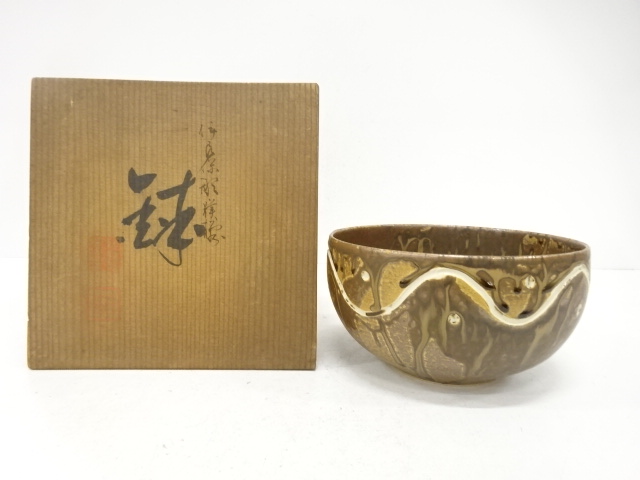 Irabo, bowl with carved design