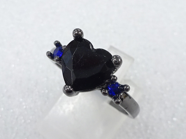 COLORED STONE FASHION RING / JP SIZE 17.5