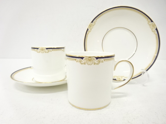 WEDGWOOD Wedgwood Cavendish Mocha Cup & Saucer Pair Western Tableware