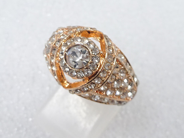 CRYSTAL FASHION RING / JP SIZE 18