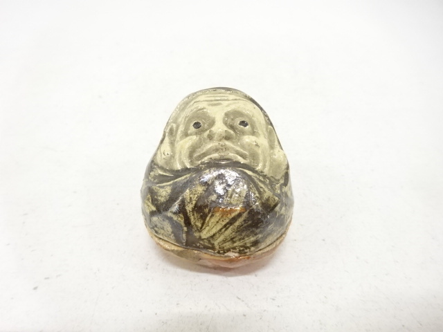 JAPANESE TEA CEREMONY / KOGO INCENSE CONTAINER / DARUMA