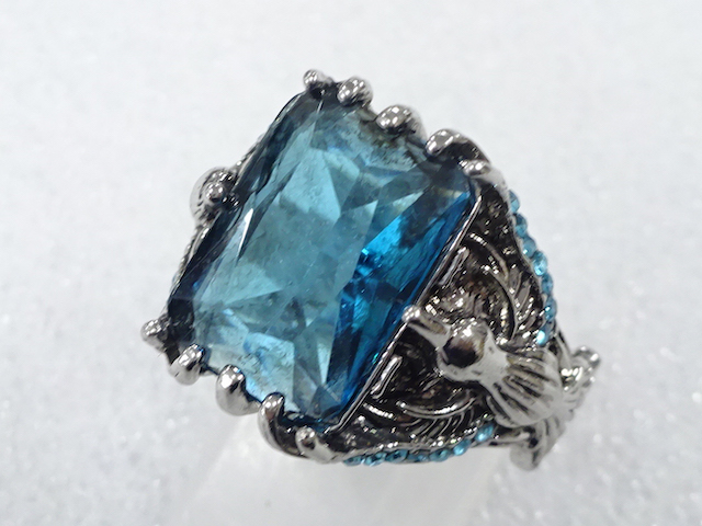 色石　指輪(17号)