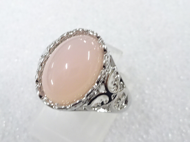 ローズクォーツ　指輪(11号)