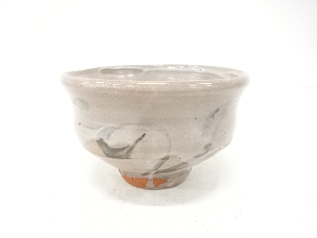 JAPANESE TEA CEREMONY / TEA BOWL CHAWAN / IRON PAINTING / ARTISAN WORK