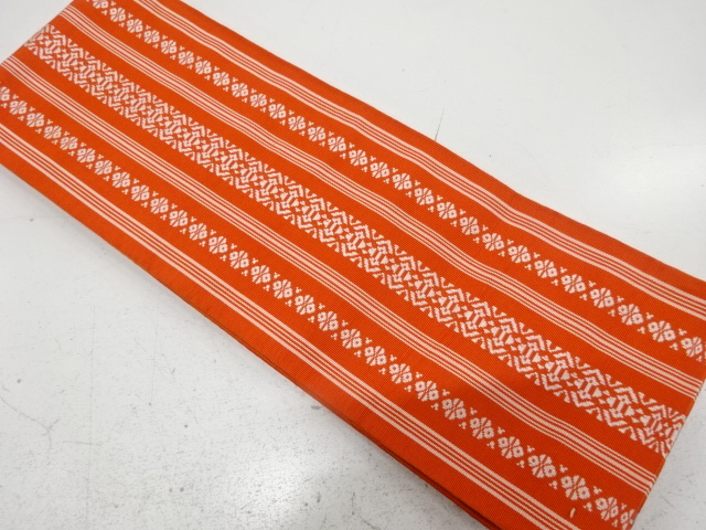 本場筑前博多　リバーシブル　半幅帯