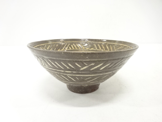 JAPANESE TEA CEREMONY / MISHIMADE TEA CHAWAN / ARTISAN WORK