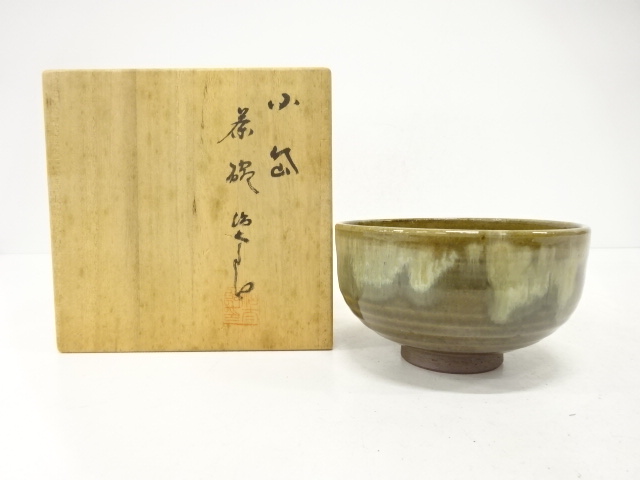 JAPANESE TEA CEREMONY / SHODAI WARE TEA BOWL CHAWAN / ARTISAN WORK