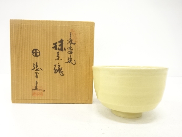 JAPANESE TEA CEREMONY / SATSUMA WARE TEA CHAWAN