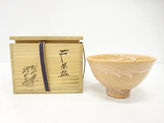 JAPANESE TEA CEREMONY / HAGI WARE TEA CHAWAN / ARTISAN WORK