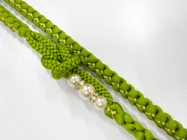 JAPANESE KIMONO / OBIJIME CORD FOR FURISODE 