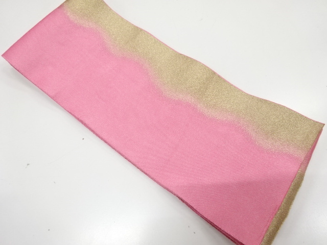 よろけ縞模様織り出し　浴衣帯