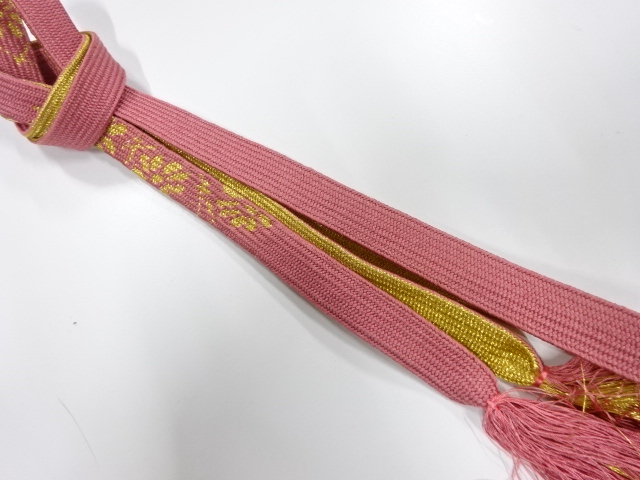 正絹　手組帯締め