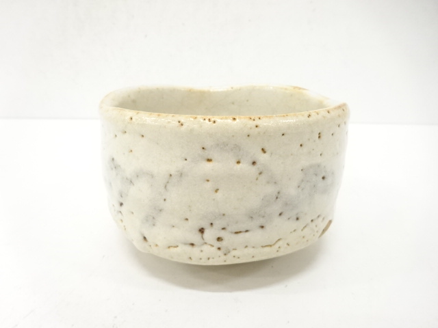 作家物　志野　茶碗