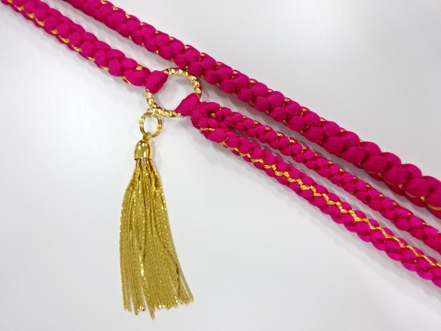 JAPANESE KIMONO / OBIJIME CORD FOR FURISODE 