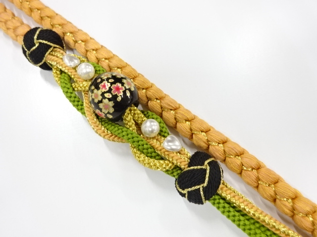 JAPANESE KIMONO / OBIJIME CORD FOR FURISODE 
