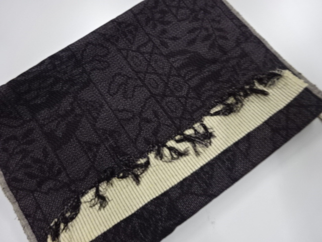 アンティーク　正絹　紬　着尺反物