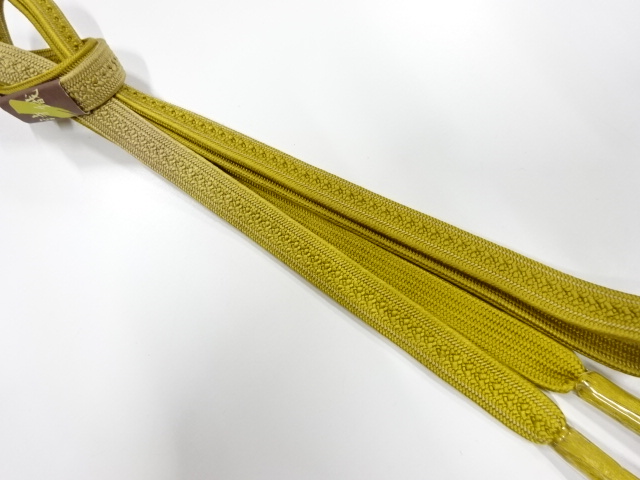 未使用品　正絹　手組帯締め
