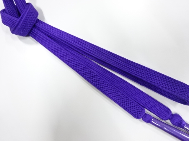 未使用品　正絹　手組帯締め