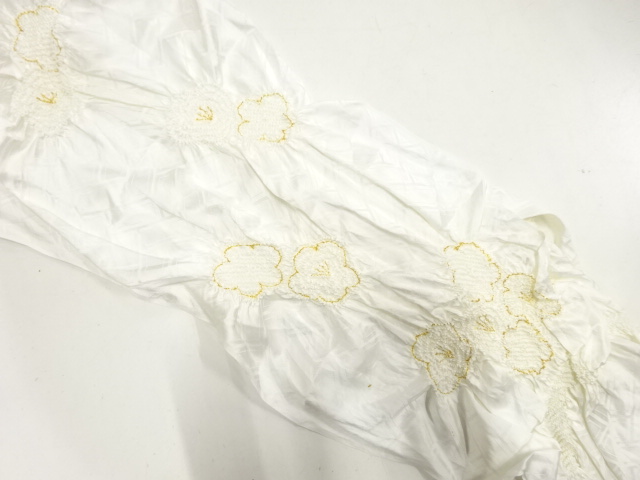 正絹　絞り　帯揚げ