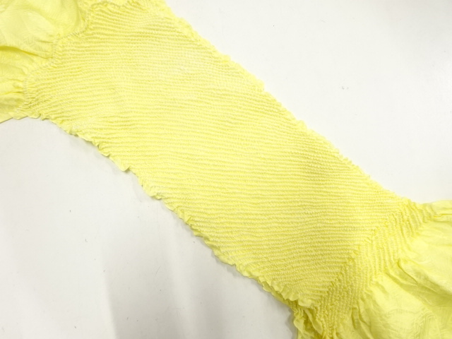 正絹　絞り　帯揚げ