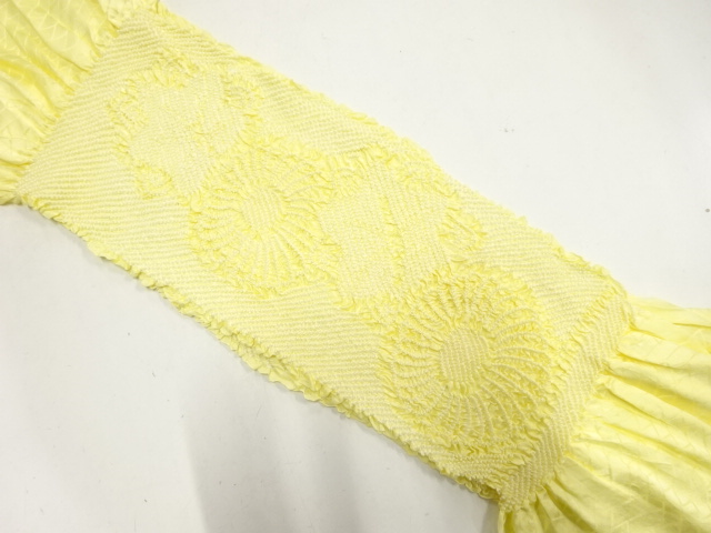 正絹　絞り　帯揚げ