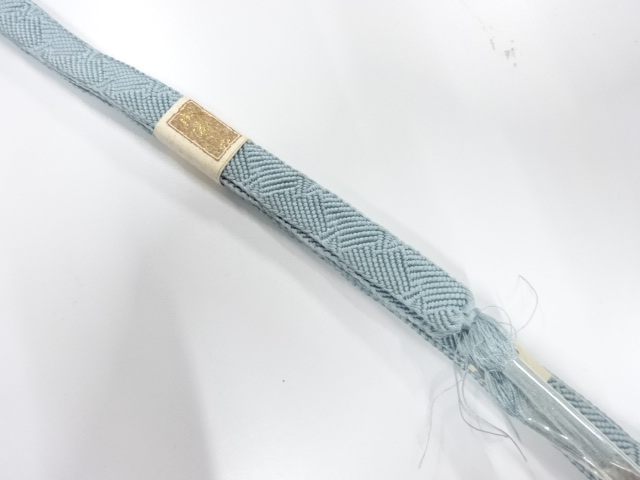 未使用品　正絹　手組帯締め