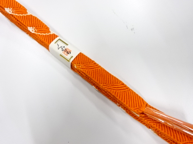 未使用品　正絹　手組帯締め