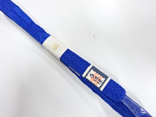 未使用品　正絹　手組帯締め