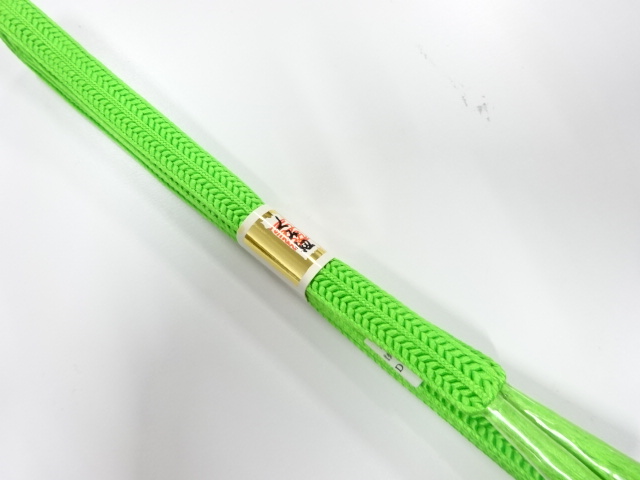 未使用品　正絹　手組帯締め