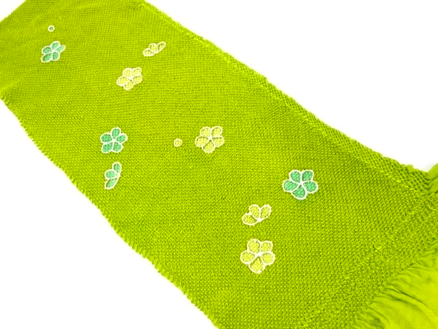 正絹　振袖用　絞り帯揚げ