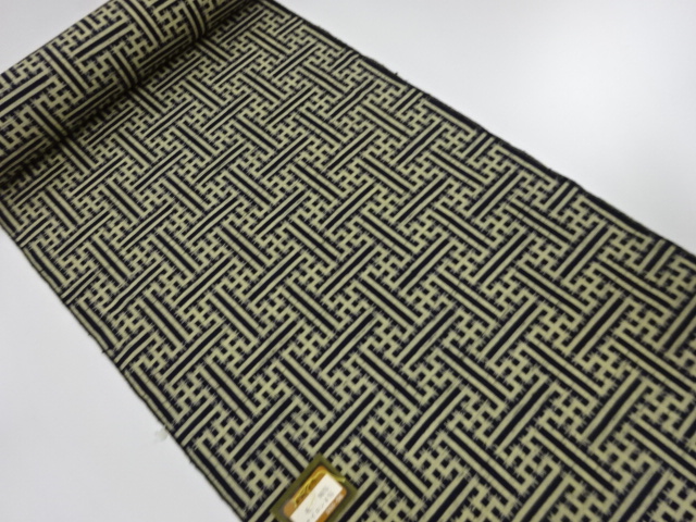 アンティーク　ウール　着尺反物