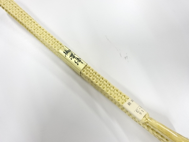 未使用品　正絹　手組帯締め