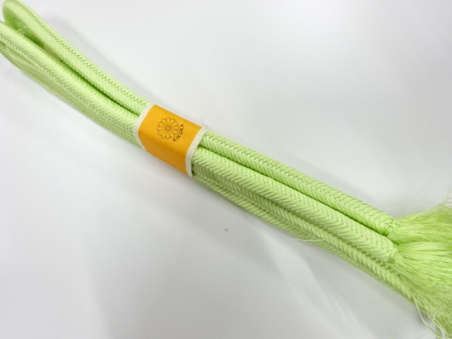 未使用品　正絹　手組帯締め