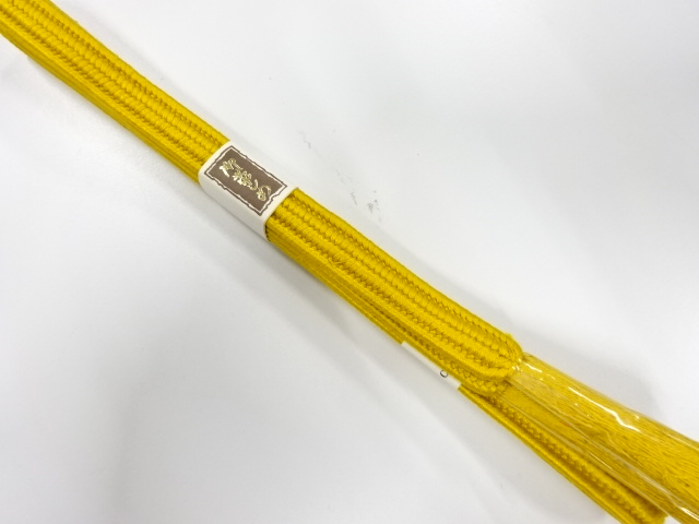 未使用品　正絹　手組帯締め