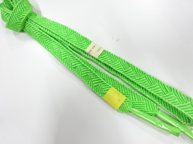 未使用品　正絹　手組帯締め