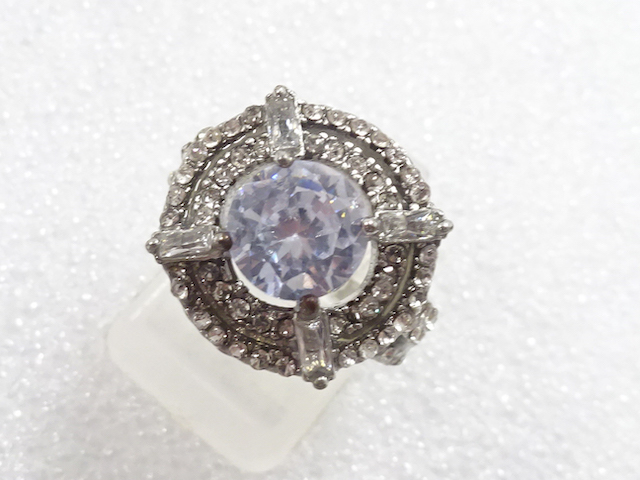 CRYSTAL FASHION RING / JP SIZE 12