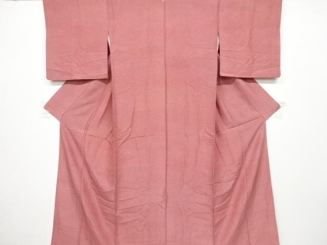 リサイクル　寄せ柄一つ紋江戸小紋着物