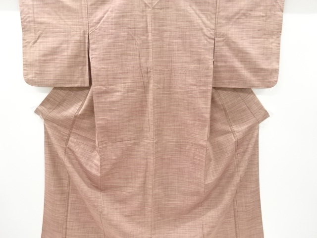 リサイクル　手織り節紬着物