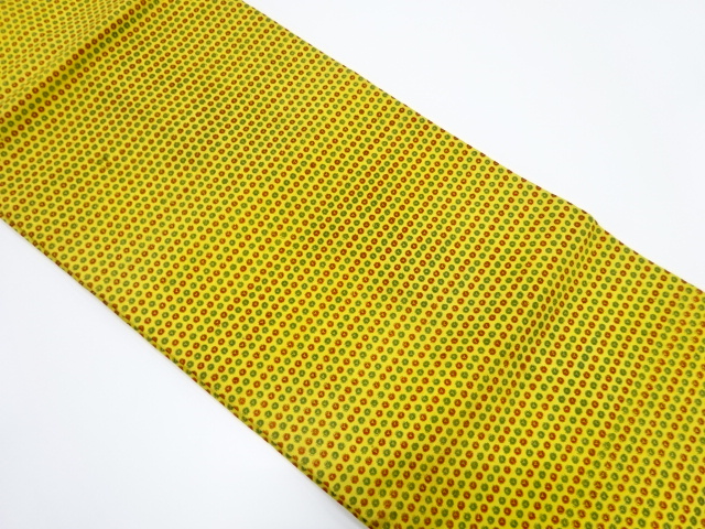 JAPANESE KIMONO / ANTIQUE NAGOYA OBI / SILK / ROUNDEL