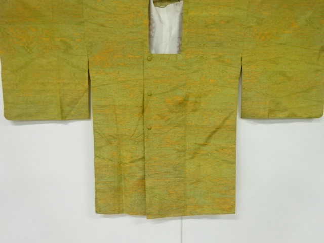 抽象模様織り出し本場大島紬道行コート