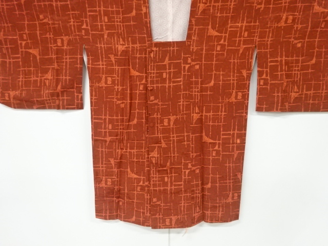 抽象模様道行コート