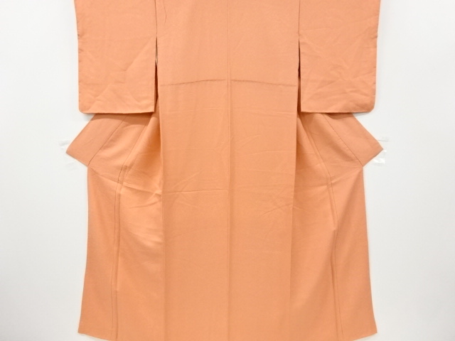 リサイクル　織柄色無地着物