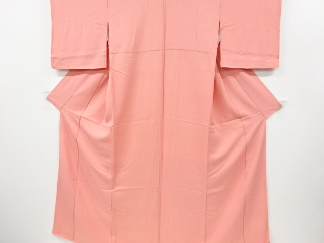 リサイクル　織柄色無地着物