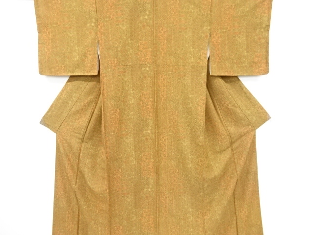 未使用品　花更紗模様小紋着物