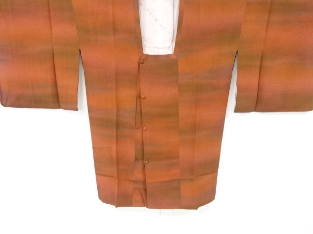 霞模様ロング道行コート